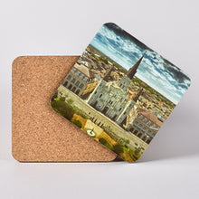 Load image into Gallery viewer, Jackson Square, New Orleans Hardboard Coaster with Cork Back