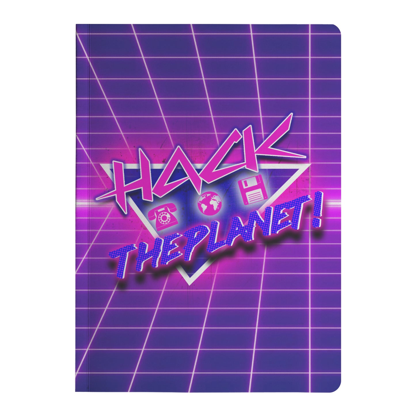 "Hack The Planet!" Paperback Journal