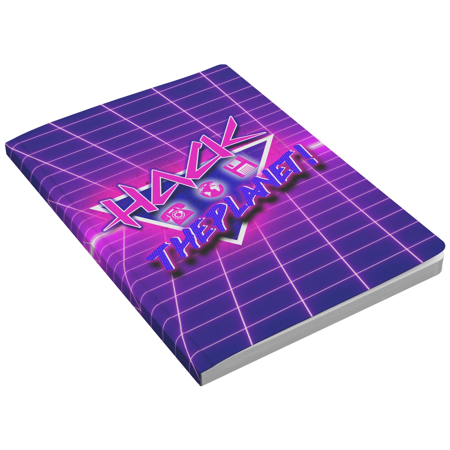 "Hack The Planet!" Paperback Journal
