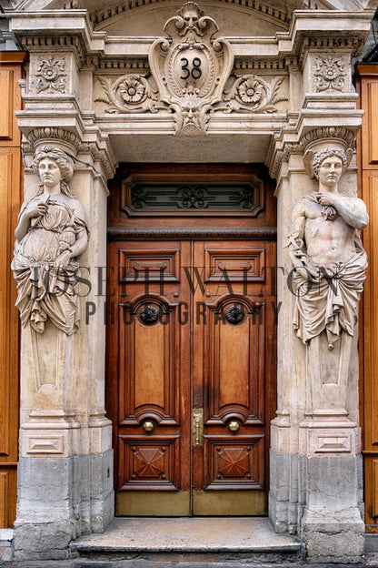 Caryatids  Paris, France