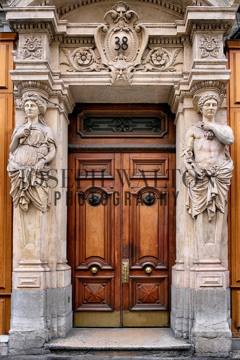 Caryatids  Paris, France