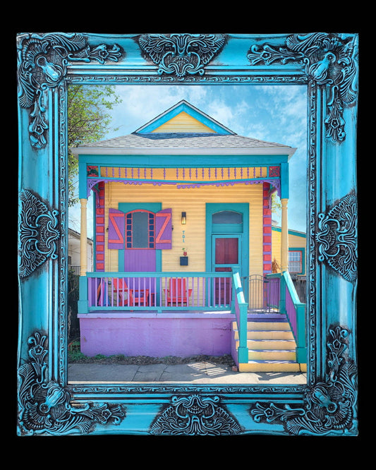 16x20 Metal Photograph With Custom Frame