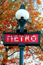 Load image into Gallery viewer, Iconic Art Nouveau Metro Entrance. Paris, France 2