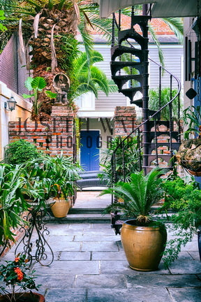 French Quarter Courtyard