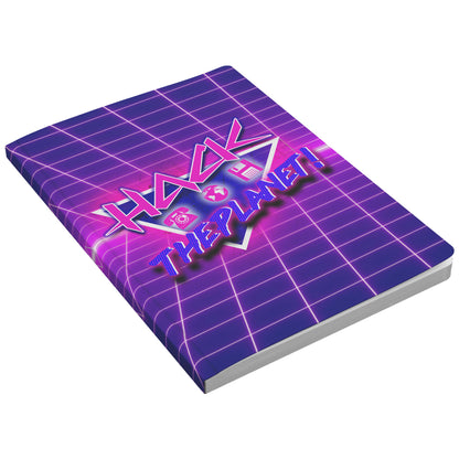 "Hack The Planet!" Paperback Journal