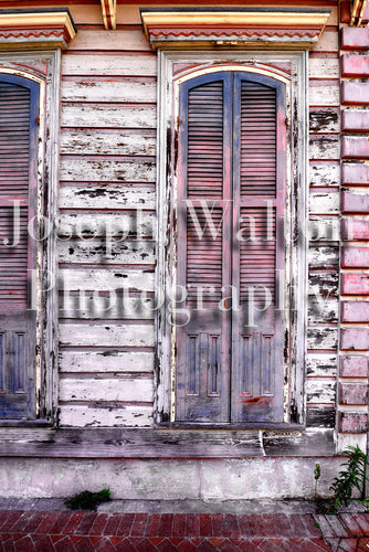 Pink and White French Quarter Home