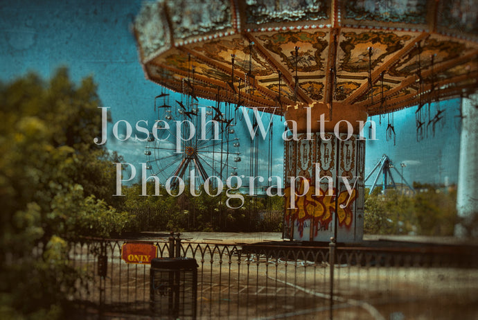 Abandoned Six Flags, New Orleans, LA
