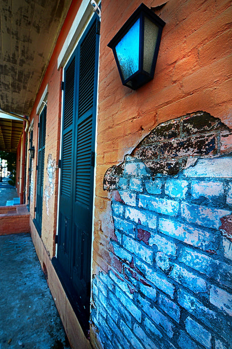 Blue And Orange Home French Quarter