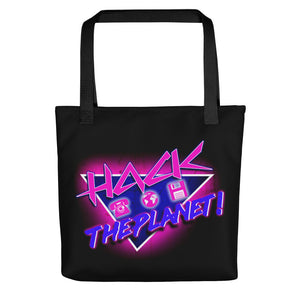 "Hack The Planet!" Tote bag