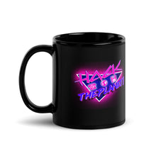 Load image into Gallery viewer, &quot;Hack The Planet!&quot; Black Glossy Mug