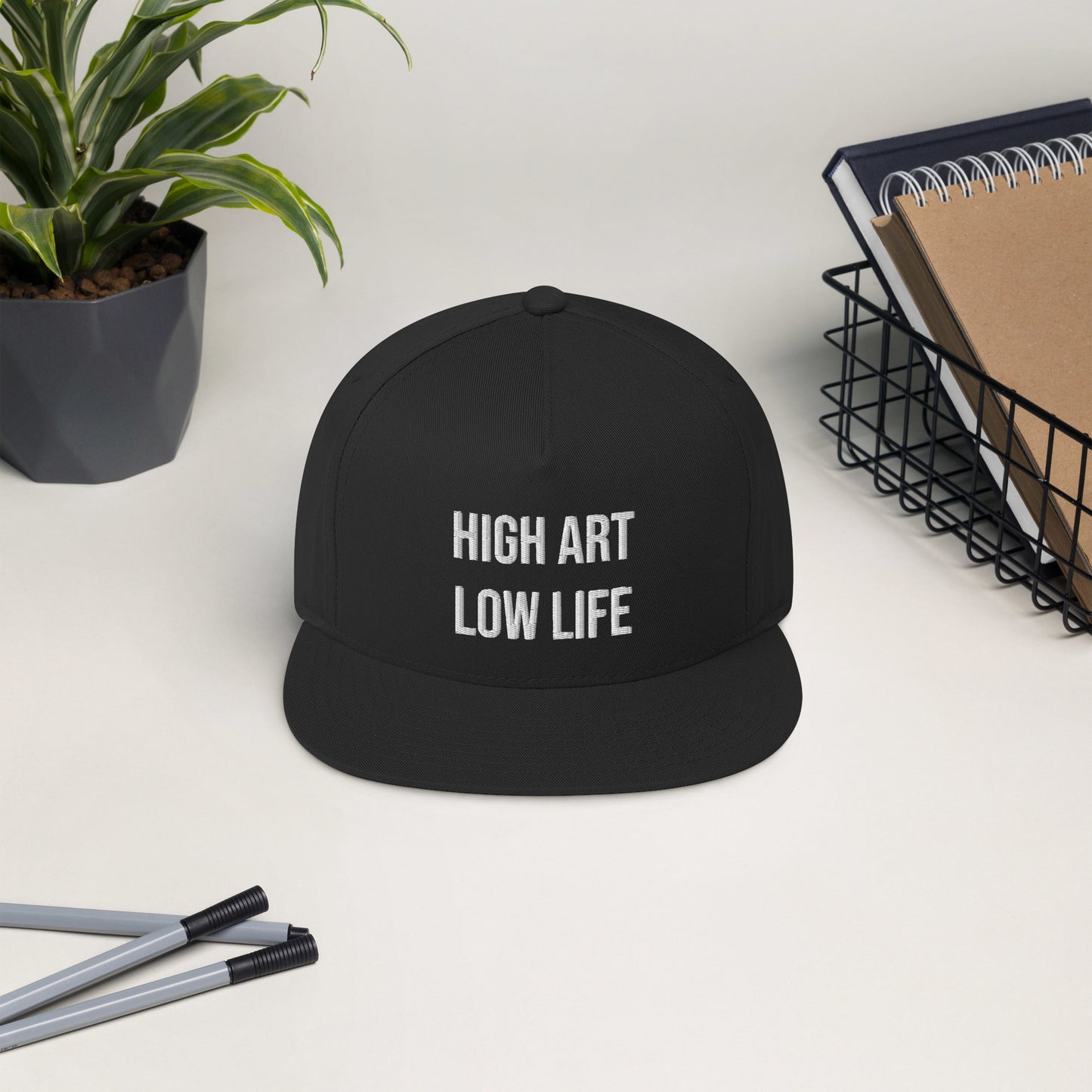 HIGH ART LOW LIFE Snapback Hat