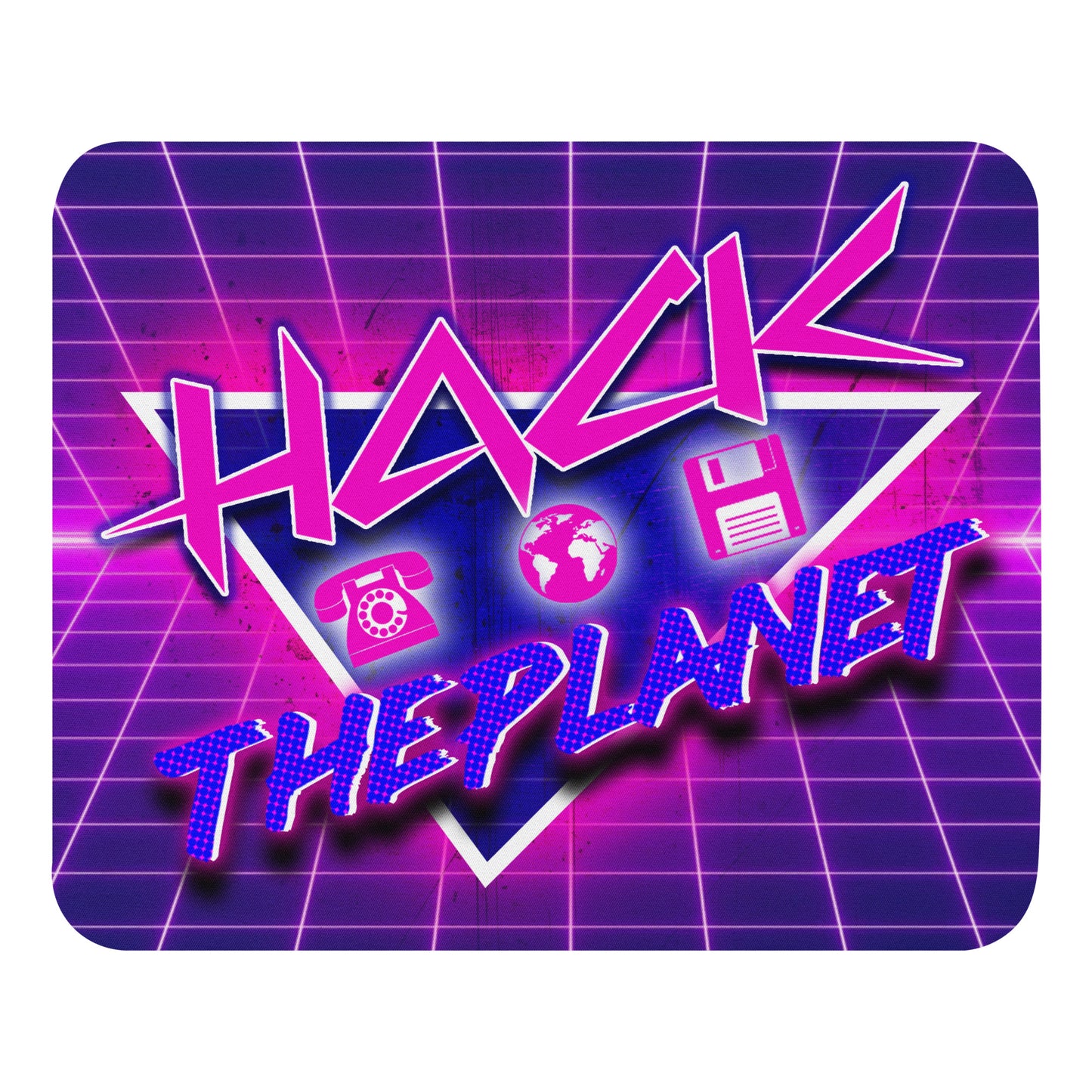 "Hack The Planet!" Mouse pad