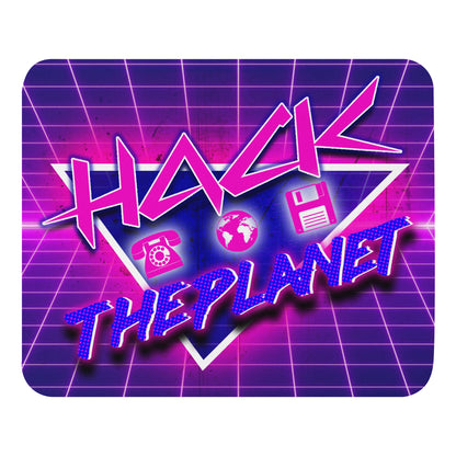 "Hack The Planet!" Mouse pad