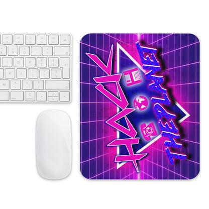 "Hack The Planet!" Mouse pad